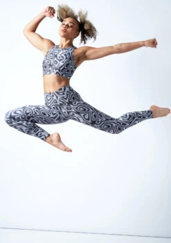 Move Dance Stellar Cross Back Crop Top - Dimensions -Dance Costumes mos0905 dim front 1 40642.1678884797