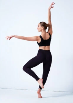 Move Dance Katie Bra Top -Dance Costumes moz0227tur black back 2 56460.1678884894