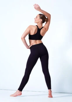 Move Dance Amy Dance Crop Top -Dance Costumes moz0251 black back 2 82734.1678884903