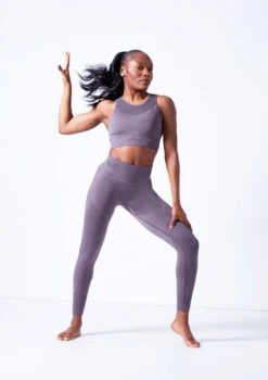 Move Dance Isabelle Seamless Tank Crop Top -Dance Costumes moz0502 sharkgrey front 1 70656.1684799004