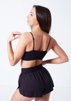 Move Dance Beatrix Seamless Bra - 2 Pack -Dance Costumes moz0509 black close up back 77435.1676074680