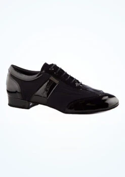 PortDance Mens Zane Dance Shoe 1" -Dance Costumes pd 024 port dance mens zane dance shoe 1 black main image T 45864.1694686119