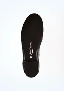 PortDance Mens Zane Dance Shoe 1" -Dance Costumes pd 024 port dance mens zane dance shoe 1 black sole 46553.1678885197