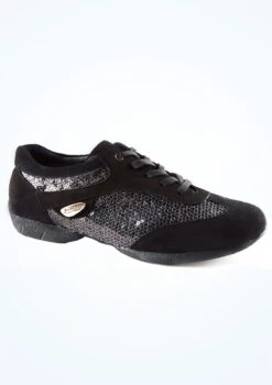 Port Dance Aurora Dance Shoe -Dance Costumes pdpd01 black side t 92088.1694686146