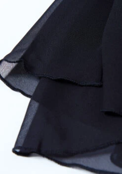 Move Dance Eris Asymmetric Lyrical Half Skirt -Dance Costumes r0020 black swatch 1 27752.1678884615