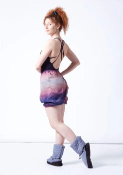 So Danca Dream Warm Up Shorts -Dance Costumes rde2624 navy back 02341.1696332681