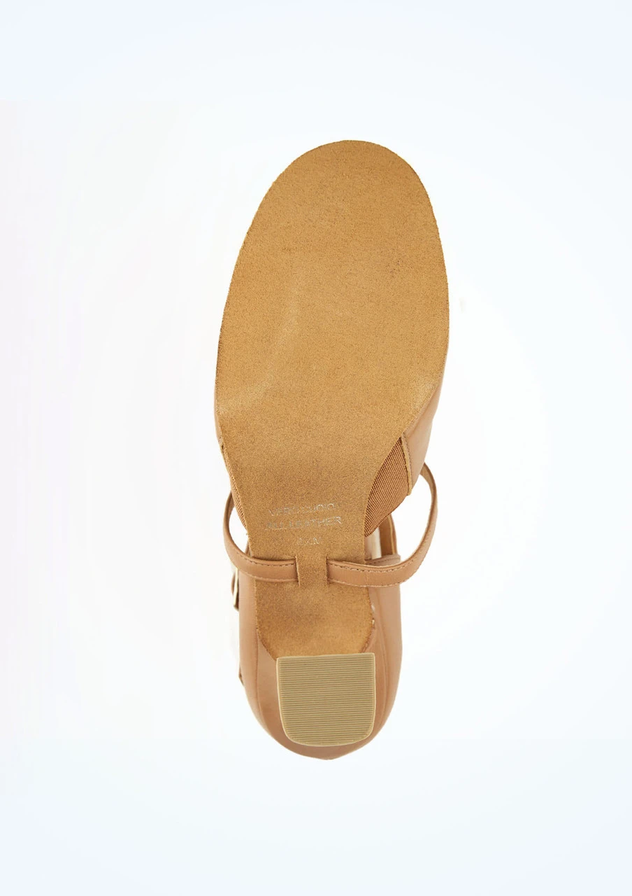 So Danca X Strap Character Shoe 3" - Caramel 5 So Danca X Strap Character Shoe 3" - Caramel - Image 3