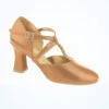 So Danca X Strap Character Shoe 3" - Caramel -Dance Costumes sd153car so danca x strap character shoe 3 caramel tan front 80247.1678886165