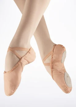 Freed Canvas Split Sole Ballet Shoe - Pink -Dance Costumes ss01 freed canvas split sole ballet shoe pink no1 T 05529.1698807223