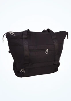 Tendu Satin Holdall Dance Bag -Dance Costumes tet1086 black back 58384.1693524244