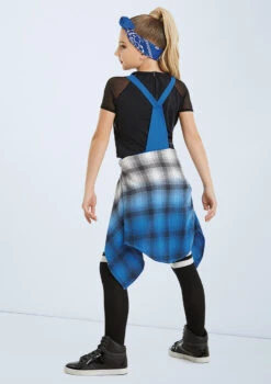 Weissman G-Slide -Dance Costumes wn 10924 weissman g slide blue back 73616.1678886922