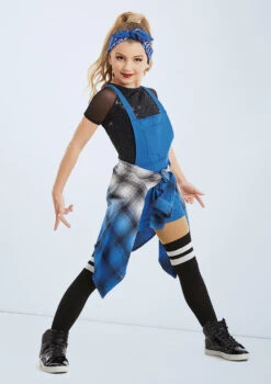 Weissman G-Slide -Dance Costumes wn 10924 weissman g slide blue front 07885.1678886922