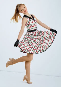 Weissman Jukebox Saturday Night 17 Weissman Jukebox Saturday Night -Dance Costumes wn 11013 weissman jukebox saturday night white red front 01817.1678886939