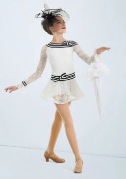 Weissman I Could've Danced All Night -Dance Costumes wn 11278 weissman i couldve danced all night white front T 15292.1697674258