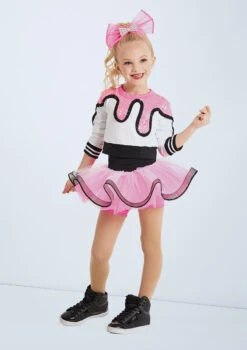 Weissman Ice Cream Freeze -Dance Costumes wn 11632 weissman ice cream freeze pink front T 47978.1698813869