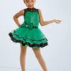 Weissman Me Too -Dance Costumes wn 12028 weissman me too green front 02897.1678887266