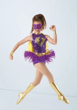 Weissman Save The Day -Dance Costumes wn 8745 weissman save the day purple front T 49821.1698840257