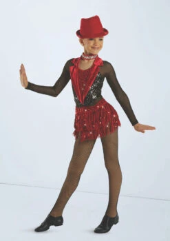 Weissman Showtime -Dance Costumes wn14764 red 6122 17288.1698818989