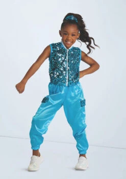 Weissman Friend Medley -Dance Costumes wn14974 turquoise 1476 13774.1694434955