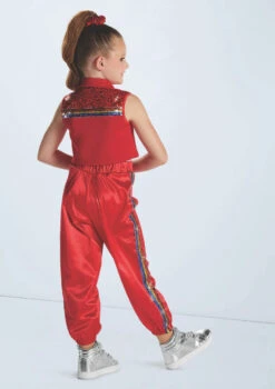 Weissman Hip-Hop Rainbow! -Dance Costumes wn14976 red 3800 49374.1694733305