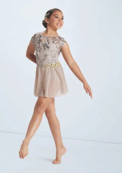 Weissman Slow Down -Dance Costumes wn15129 latte 4456 68509.1698821524