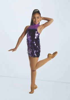 Weissman Cha Cha Heels -Dance Costumes wn15271 electric purple 765 95197.1698823683