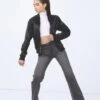 Weissman Low-Rise Flare Leg Jeans -Dance Costumes wn15508 black denim 86 27549.1694695987