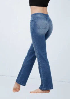 Weissman Low-Rise Flare Leg Jeans 8 Weissman Low-Rise Flare Leg Jeans -Dance Costumes wn15508 blue denim 87 99400.1694695987