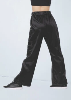 Weissman Satin Cargo Pants