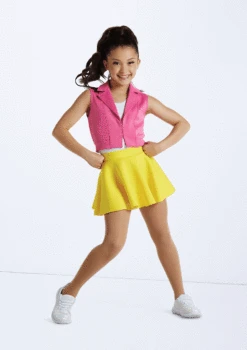 Weissman Skater Skirt 13 Weissman Skater Skirt -Dance Costumes wn15551 canary 58 95695.1694912615