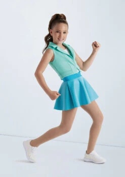 Weissman Skater Skirt 17 Weissman Skater Skirt -Dance Costumes wn15551 turquoise 58 73418.1694912616
