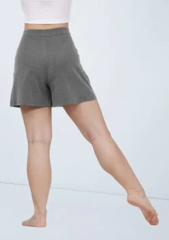 Weissman Longline Suit Shorts -Dance Costumes wn15561 grey 01 89530.1694697962