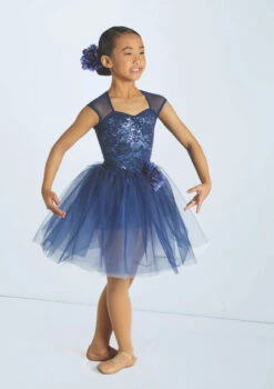 Weissman Fly To Your Heart! -Dance Costumes wn15683 navy blue 162 98570.1694733958