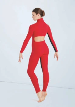 Weissman Destinations -Dance Costumes wnmt11202 black red 900 07875.1694837408